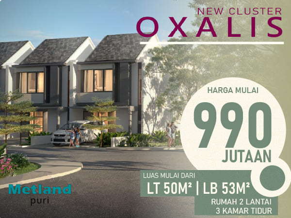 metland puri cluster oxalis