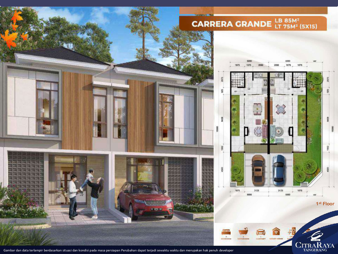 cluster carrera grande Ciputra Le Brassus