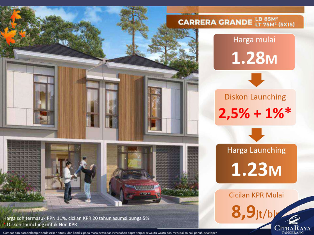 cluster carrera grande Ciputra Le Brassus