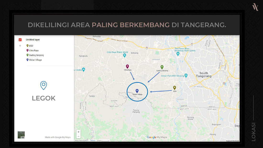 lokasi widari village