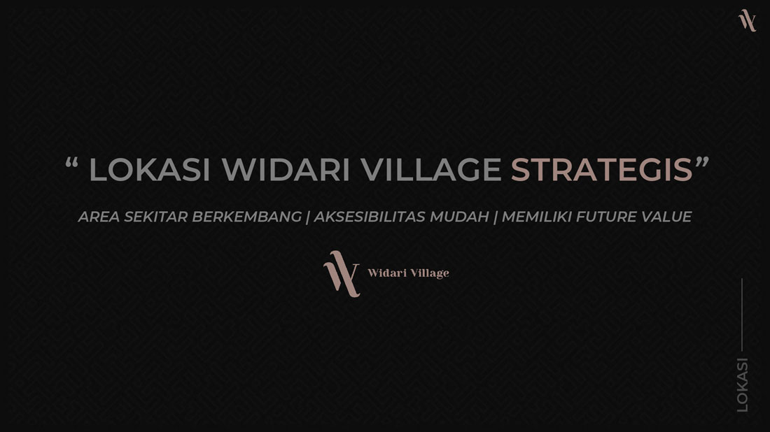 lokasi widari village