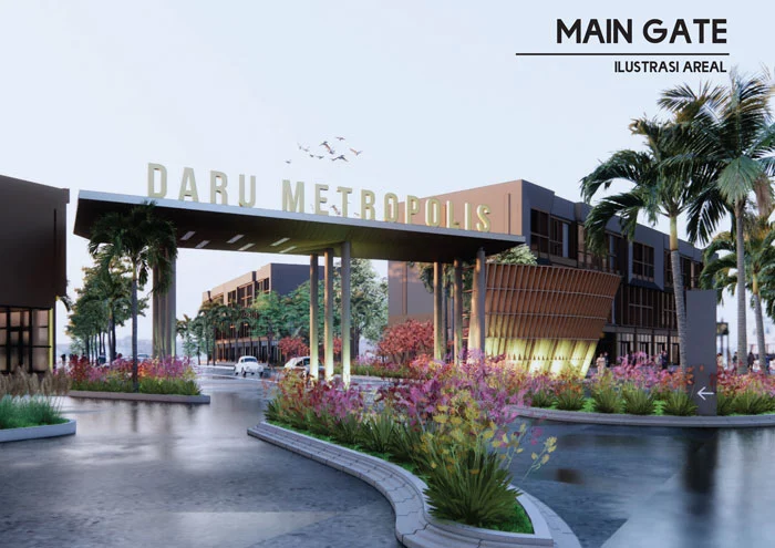 fasilitas-main-gate-daru-metropolis.webp