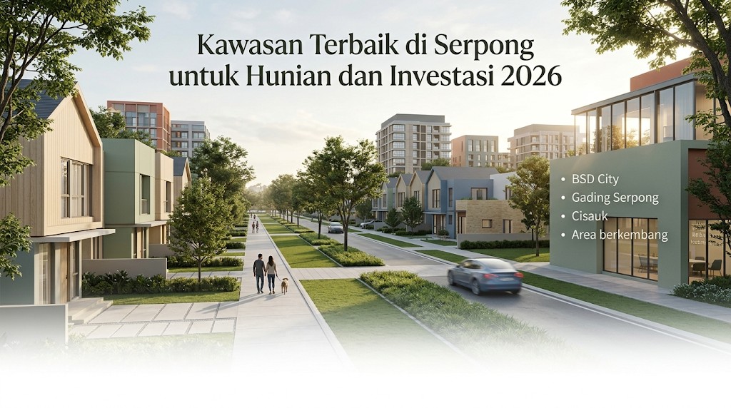 Kawasan Terbaik di Serpong untuk Hunian dan Investasi 2026